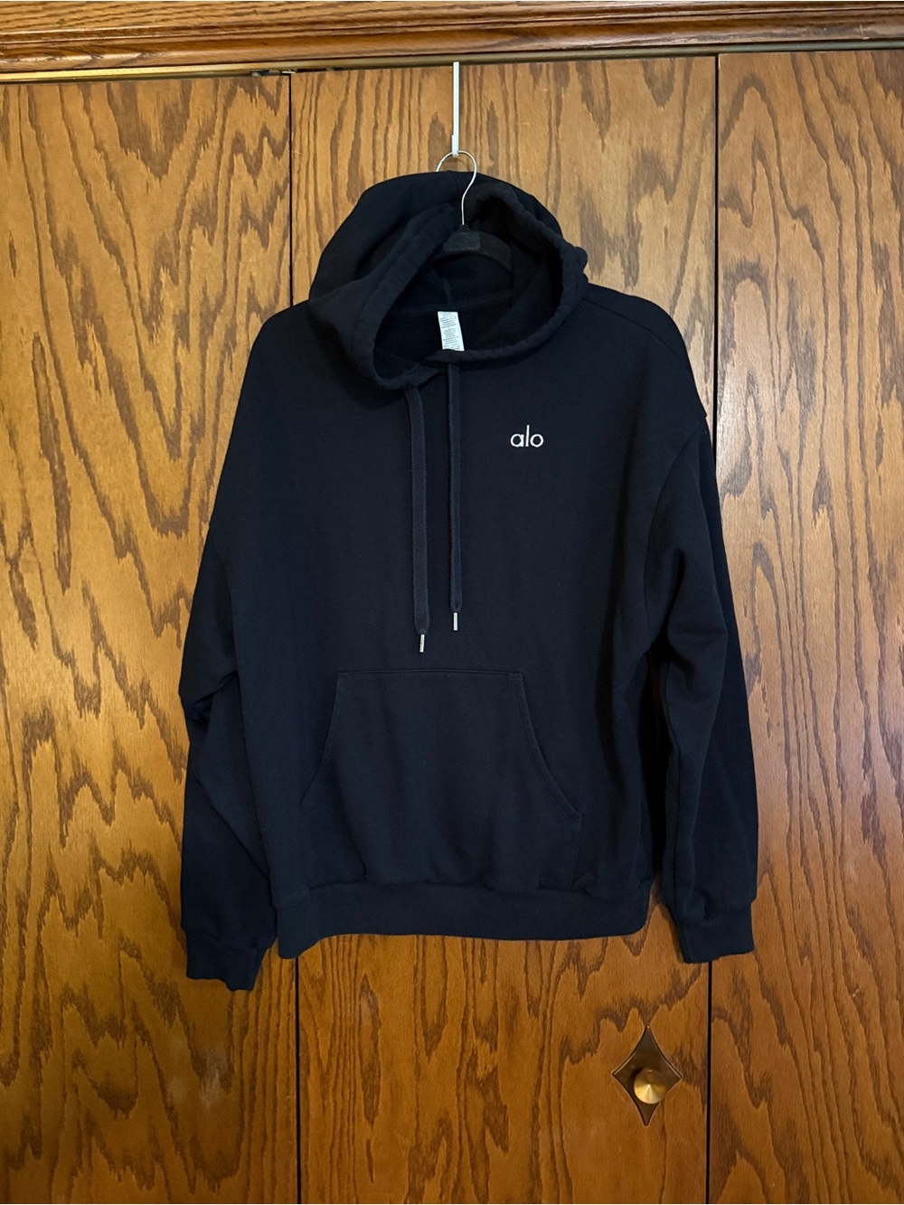 Alo Yoga Accolade Hoodie Black Unisex Size M U3032RG